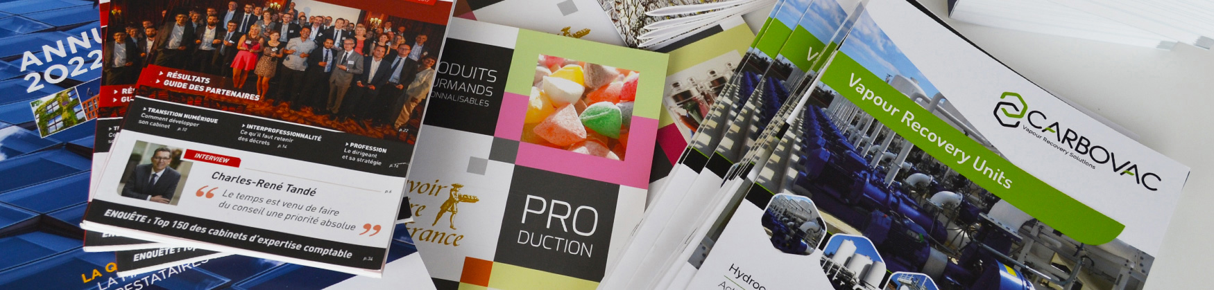 Conception, Cration et impression, ralisation print, brochures, chemises  rabats, plaquette, depliant